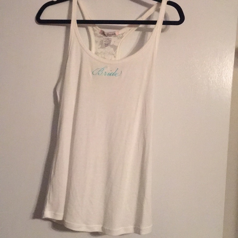 Bride tank top